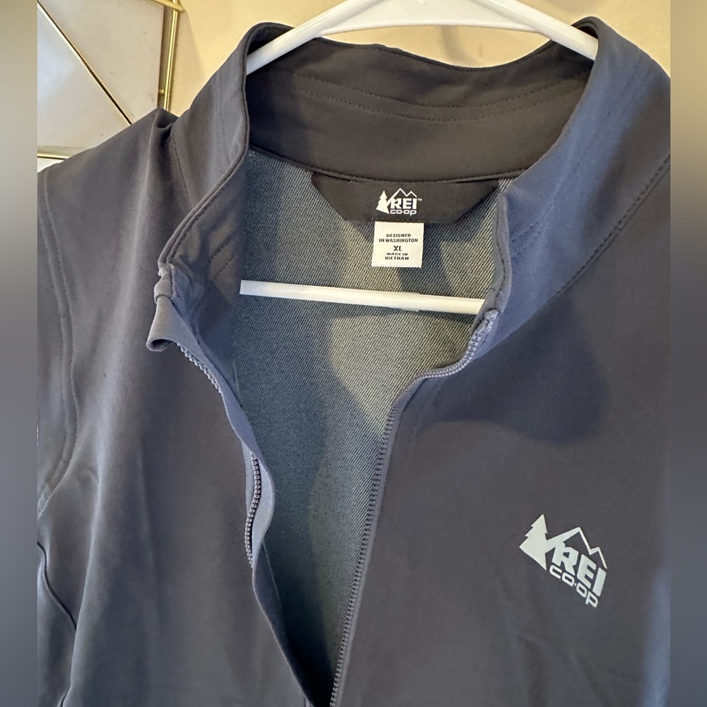 Gray REI coop vest XL